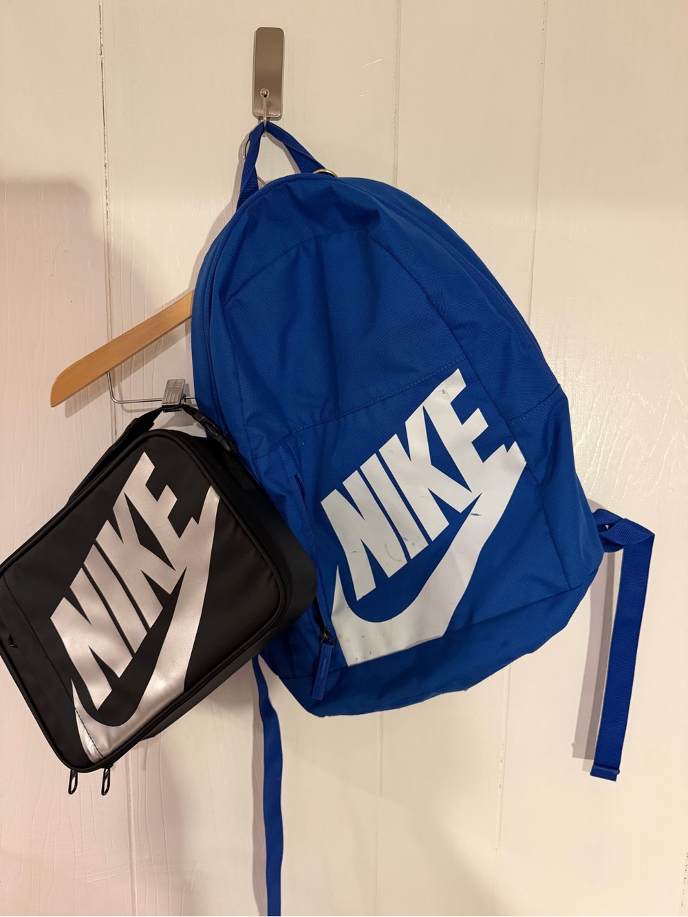 Nike Royal Blue Backpack with White Logo